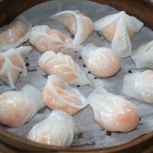 Raviolis aux crevettes har gow