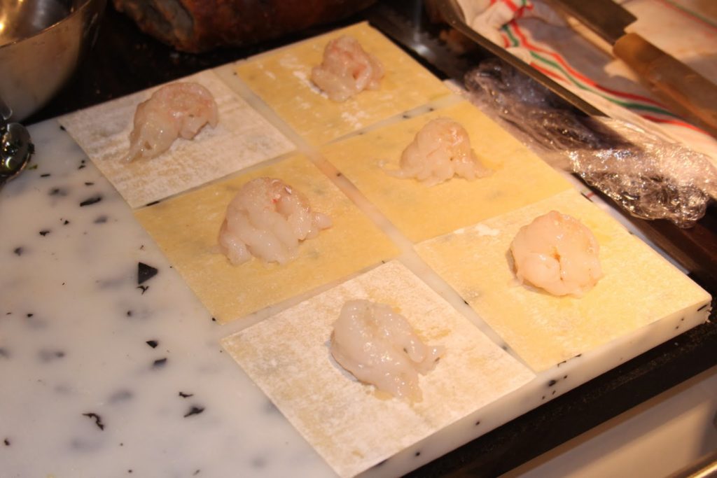 Diner organise par lagostina et la chef olympe versini