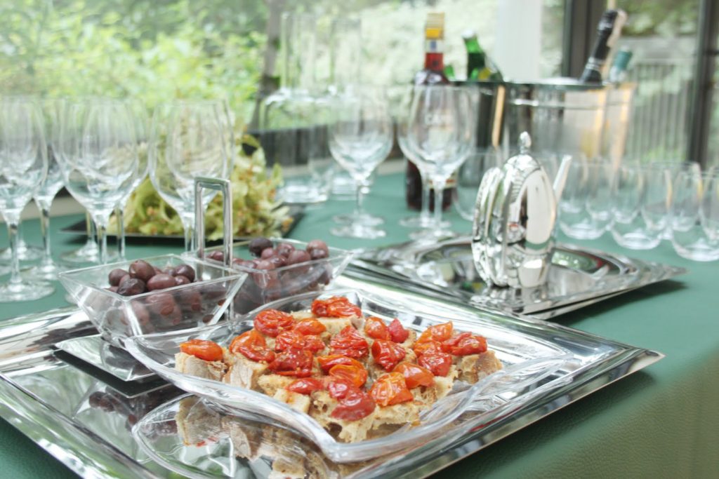 Diner organise par lagostina et la chef olympe versini