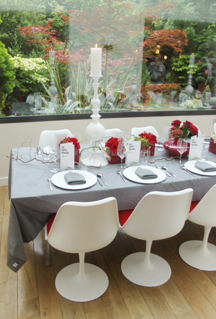 Diner organise par lagostina et la chef olympe versini