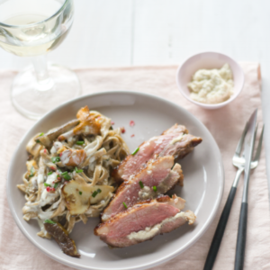 pates d automne aux champignons et magret de canard