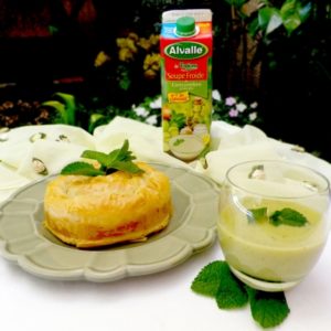 feuillete au payoyo a la menthe