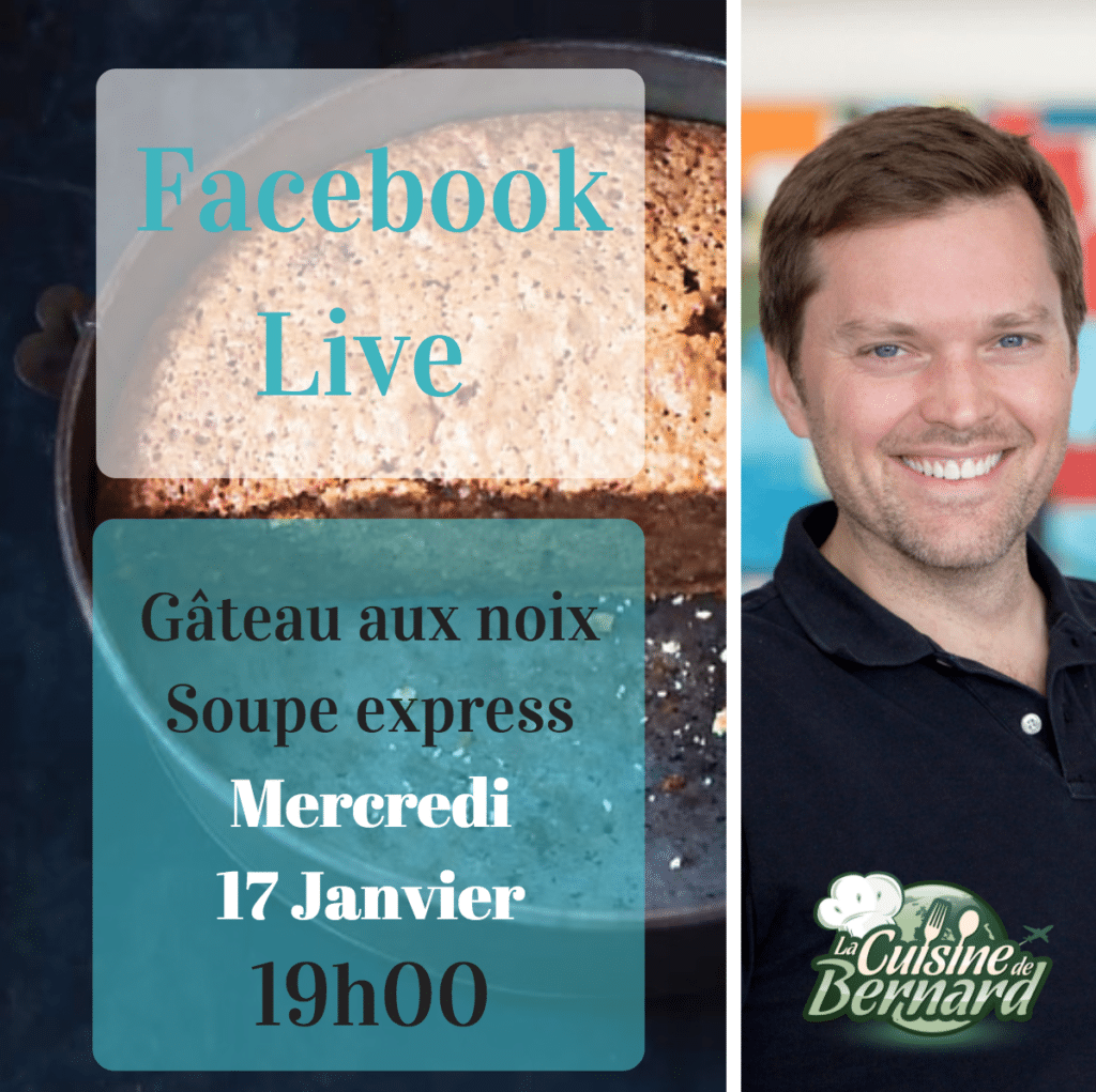 Facebook live mercredi 17 janvier à 19h00