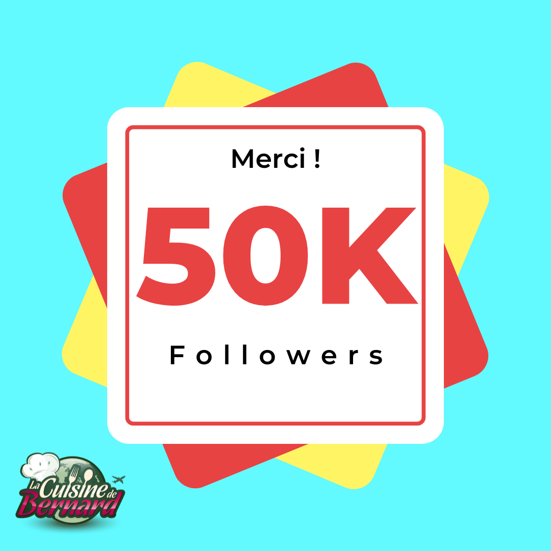 50.000 mercis sur Instagram !
