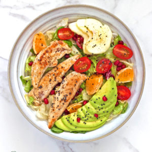 Salade au poulet et orange