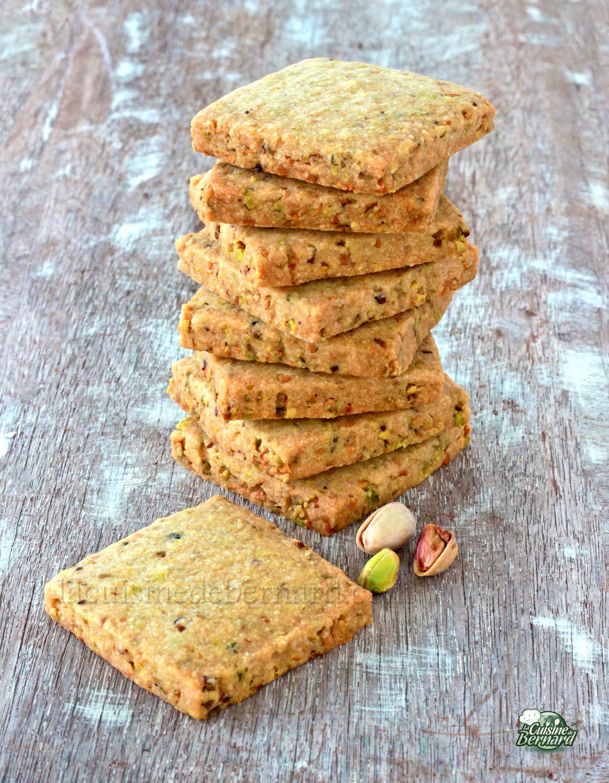 Sablé Méga Pistache