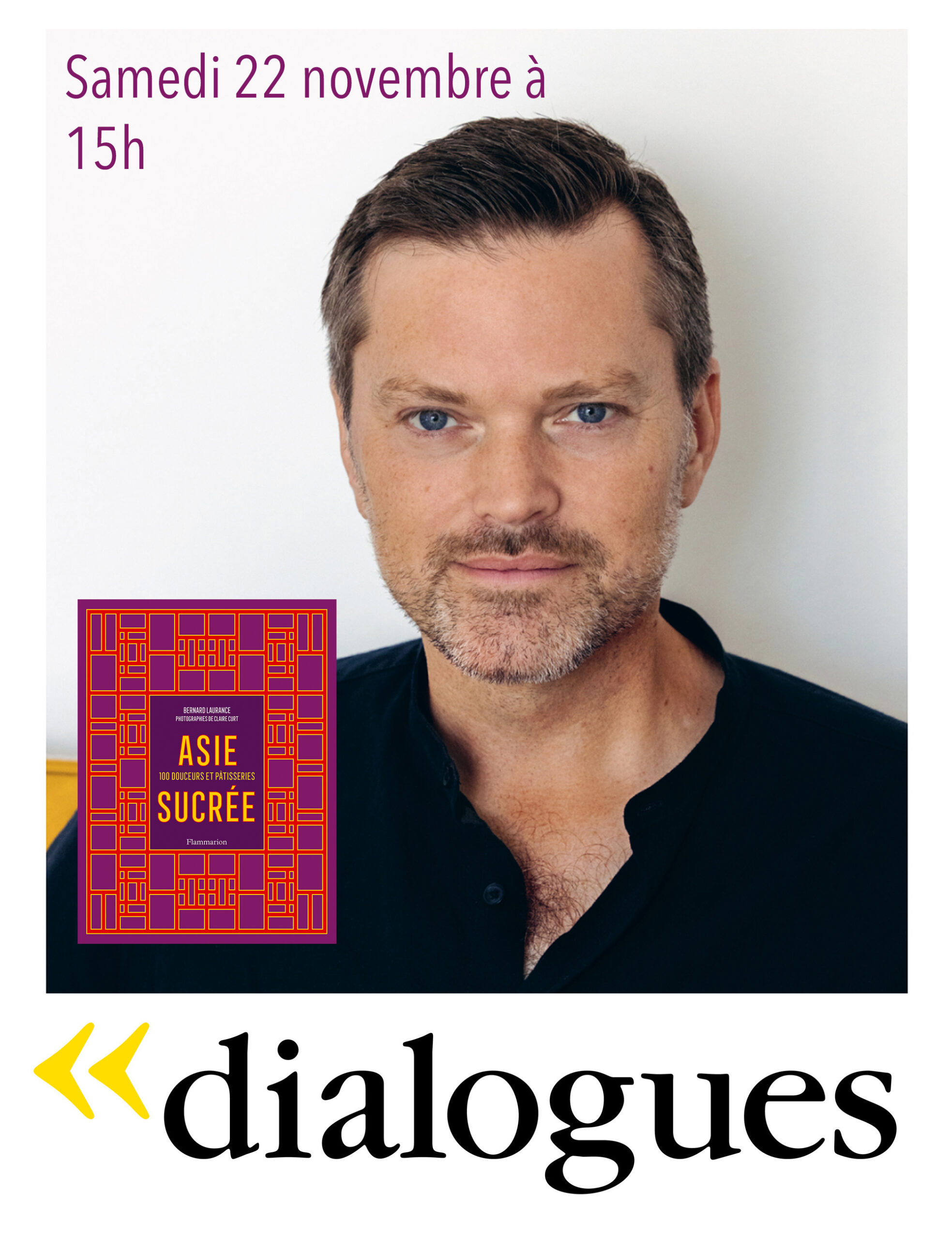 Séance de dédicaces samedi 22 novembre à 15h