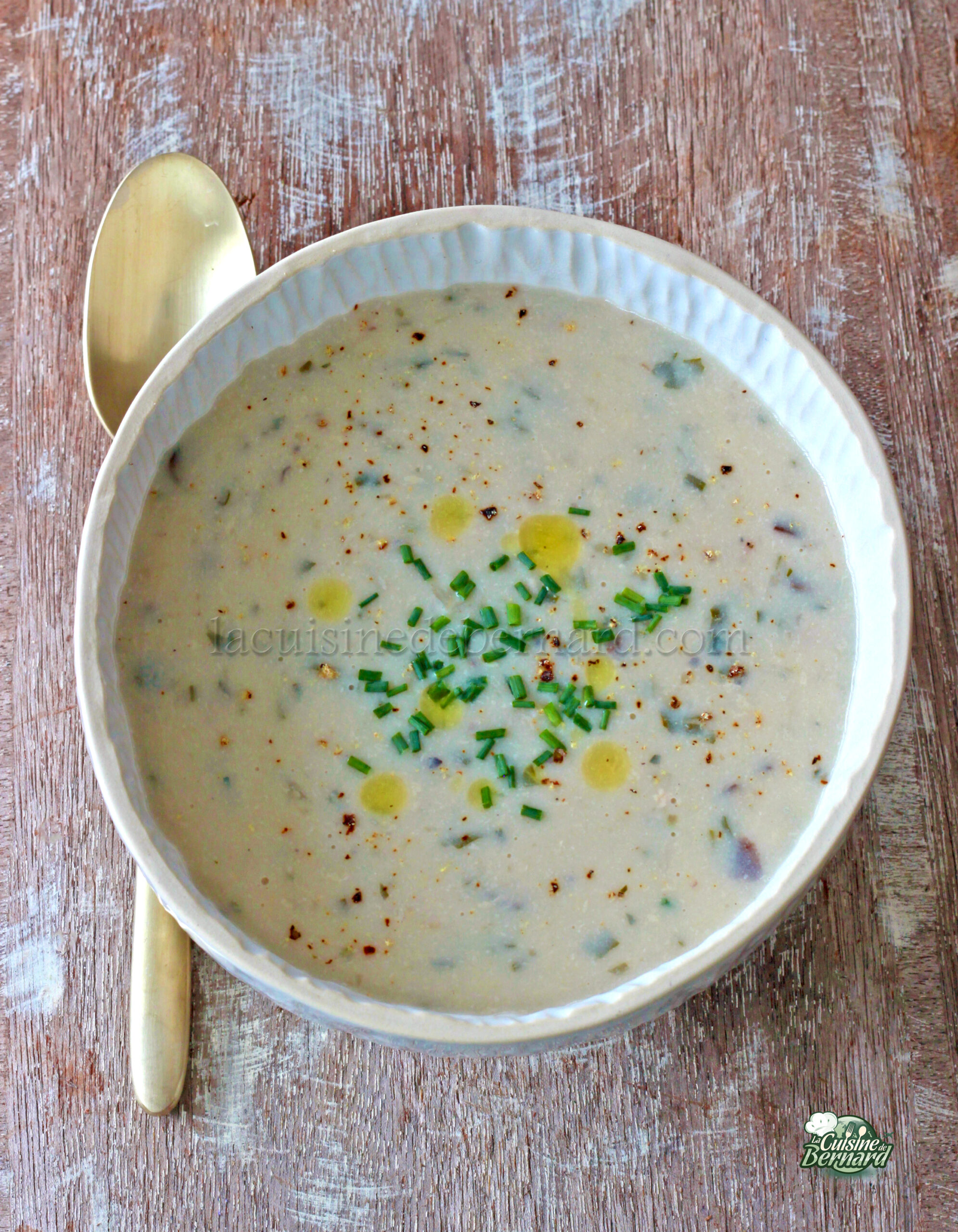 Soupe crémeuse et légère aux shiitakés